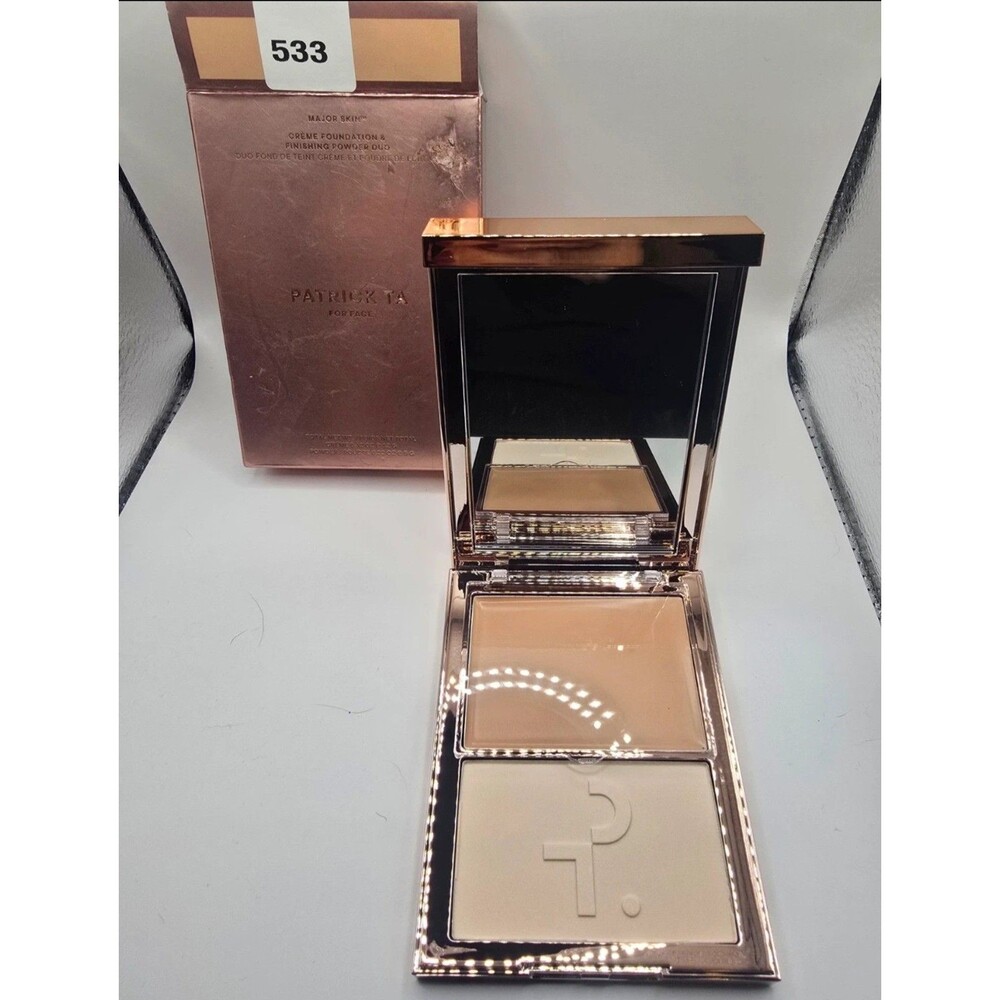 Patrick Ta Major Skin Creme Foundation & Finishing Powder Duo Shade Fair 2 New
